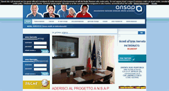 Desktop Screenshot of ansap.it