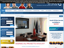 Tablet Screenshot of ansap.it